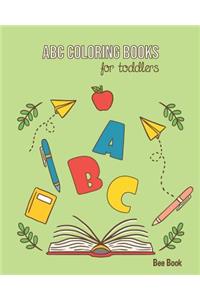 ABC Coloring Books For Toddlers