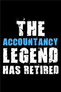 The Accountancy legend has retired