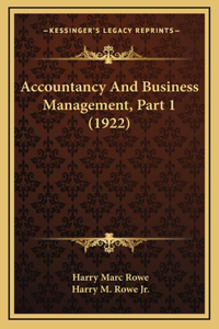 Accountancy and Business Management, Part 1 (1922)