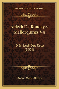 Aplech De Rondayes Mallorquines V4