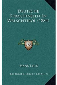 Deutsche Sprachinseln In Walschtirol (1884)