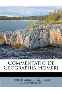 Commentatio de Geographia Homeri