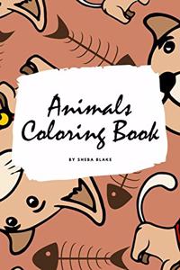 Animals Coloring Book for Children (6x9 Coloring Book / Activity Book)