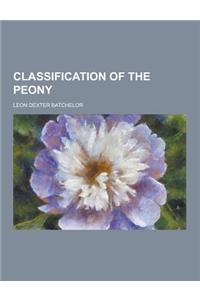 Classification of the Peony