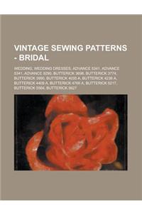 Vintage Sewing Patterns - Bridal