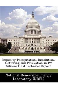 Impurity Precipitation, Dissolution, Gettering and Passivation in Pv Silicon