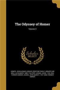 The Odyssey of Homer; Volume 3