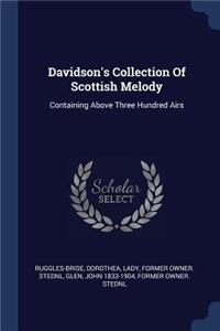 Davidson's Collection Of Scottish Melody