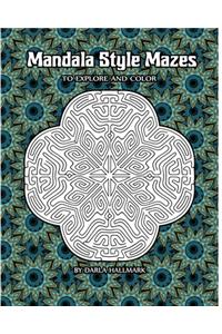 Mandala Style Mazes