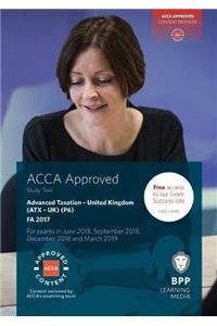 ACCA P6 Advanced Taxation FA2017