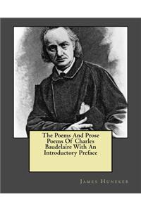 Poems And Prose Poems Of Charles Baudelaire With An Introductory Preface
