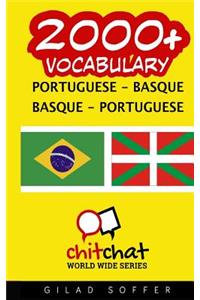 2000+ Portuguese - Basque Basque - Portuguese Vocabulary