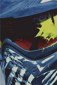 Paintball Player Head Shot Journal