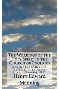 The Workings of the Holy Spirit in the Church of England