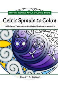 Celtic Spirals to Color