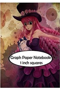 Graph Paper Notebook - 1 Inch Squares - Trees: Graph Paper, 1 Inch Squares