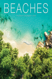 Beaches 2024 12 X 12 Wall Calendar