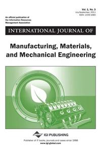 International Journal of Manufacturing, Materials, and Mechanical Engineering (Vol. 1, No. 3)