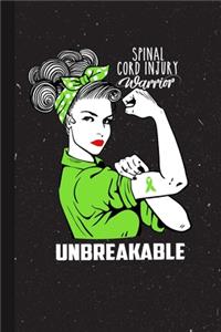 Spinal Cord Injury Warrior Unbreakable