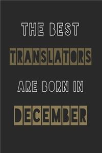 The Best translators are born in December journal