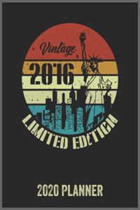 Vintage 2016 Limited Edition 2020 Planner