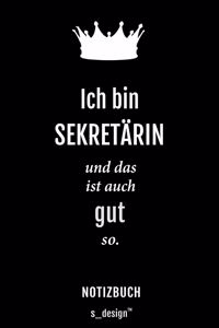 Notizbuch für Sekretäre / Sekretär / Sekretärin