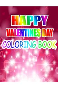 Happy Valentine Day Coloring Book