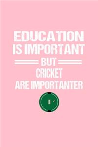 Cricket Notebook