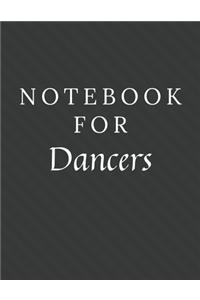 Notebook For Dancers