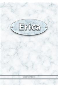 Erica - Lined Notebook