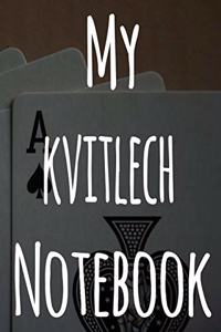 My Kvitlech Notebook