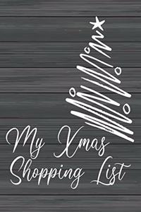 My Xmas Shopping List