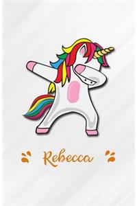 Rebecca A5 Lined Notebook 110 Pages