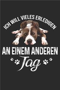 Ich will vieles Erledigen an einem anderen Tag