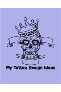 Sugar Skull Tattoo Designs Sketchbook