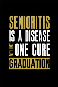 College Graduation Theme Blank Notebook