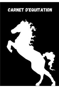 Carnet d'équitation