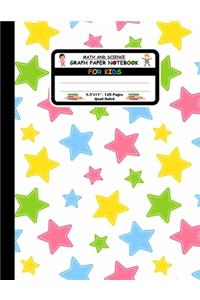 Math And Science Graph Paper Notebook For Kids