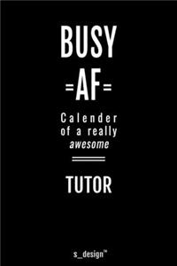 Calendar 2020 for Tutors / Tutor