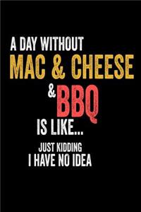 A Day Without Mac & Cheese & BBQ Is Like... Just Kidding I Have No Idea