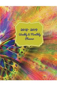 Thuja 2018 - 2019 Weekly & Monthly Planner