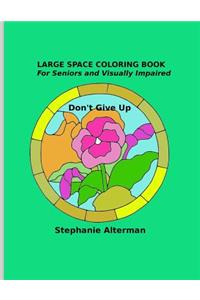 Large Space Coloring Book