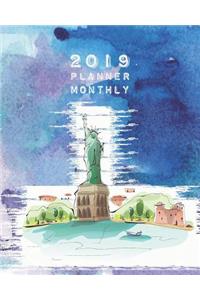 2019 Planner Monthly