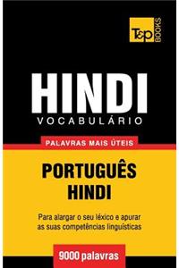 Vocabulário Português-Hindi - 9000 palavras mais úteis