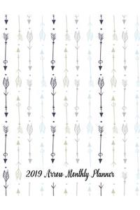 2019 Arrow Monthly Planner