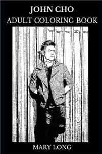 John Cho Adult Coloring Book