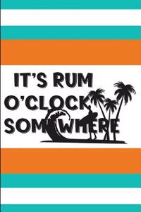 It's Rum O'Clock