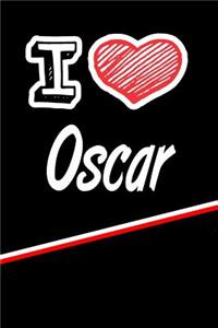 I Love Oscar: Handwriting Journal Practice Writing and Master Your Penmanship Featuring 120 Pages 6x9