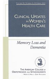 Memory Loss and Dementia