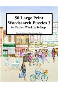 50 Large Print Wordsearch Puzzles 3